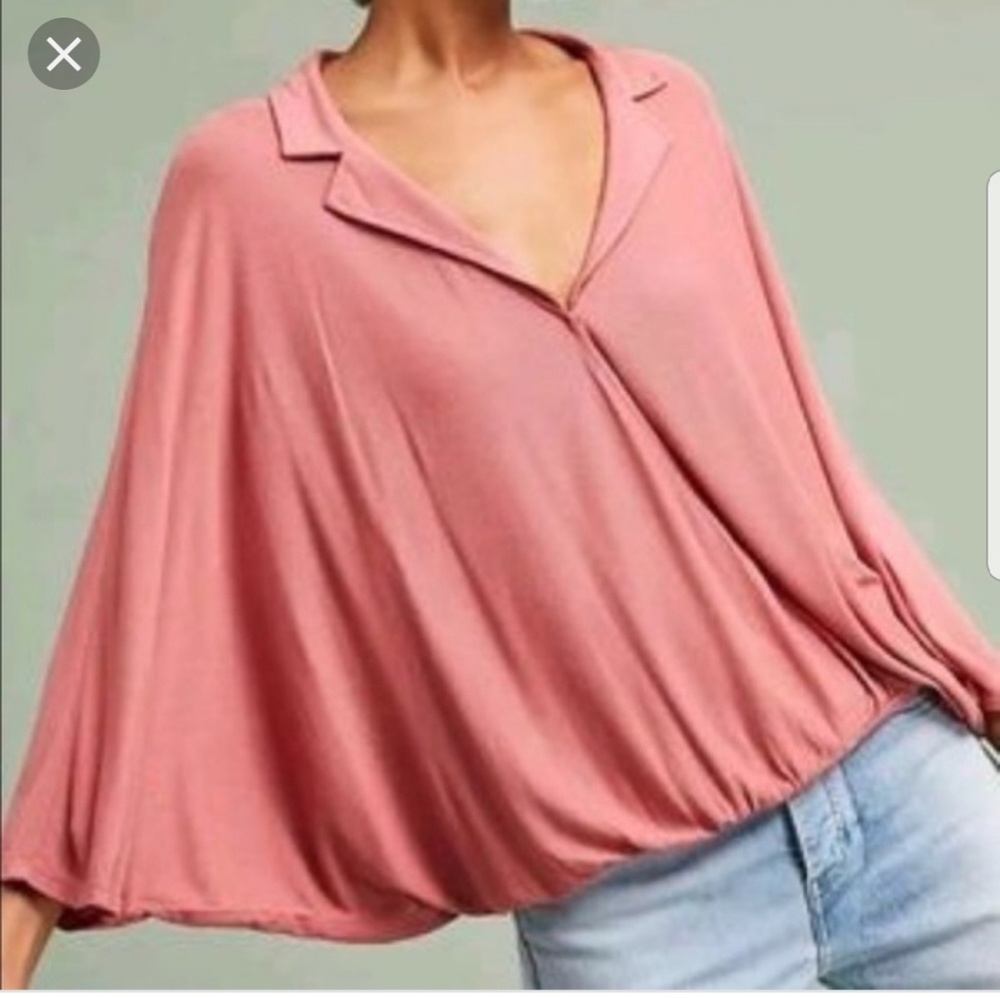 Anthropologie dolman sleeve blouse
